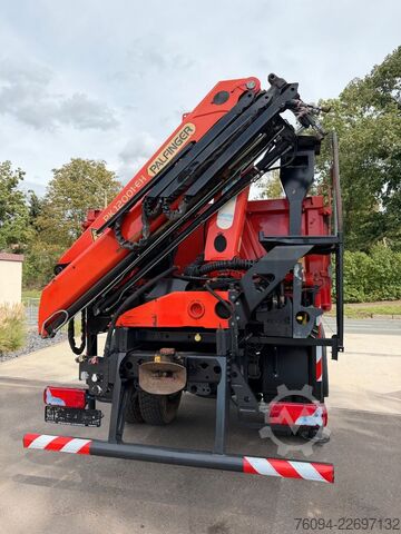 Camión volquete MAN TGM 18.290 4x4 Kipper KRAN 14m FUNK AHK