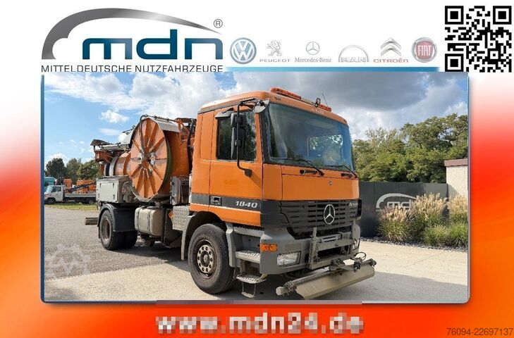 Camión cisterna de vacío MERCEDES-BENZ Actros 1840 Kaiser Saug-Druck Kombi 2-WEGE