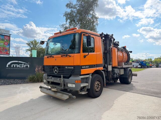 Camión cisterna de vacío MERCEDES-BENZ Actros 1840 Kaiser Saug-Druck Kombi 2-WEGE