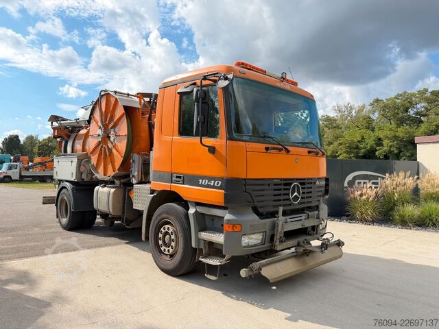 Camión cisterna de vacío MERCEDES-BENZ Actros 1840 Kaiser Saug-Druck Kombi 2-WEGE