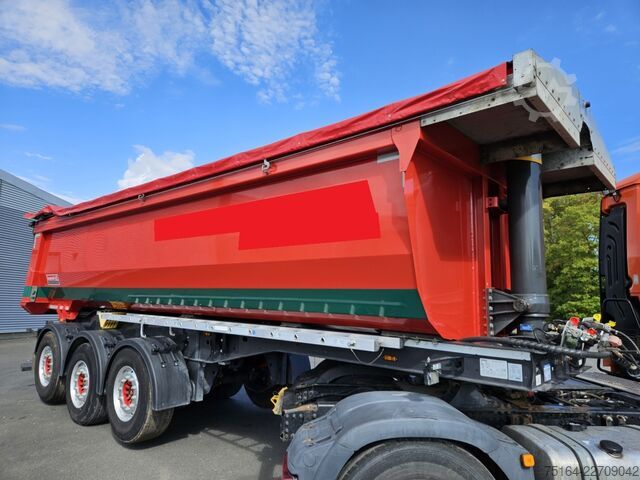 Semi-reboque basculante LANGENDORF SKS-HS 24/30 Stahlrundmulde