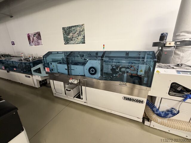 μηχάνημα περιτυλίγματος με μεμβράνη CMC 250 Turbocode dual channel pinless