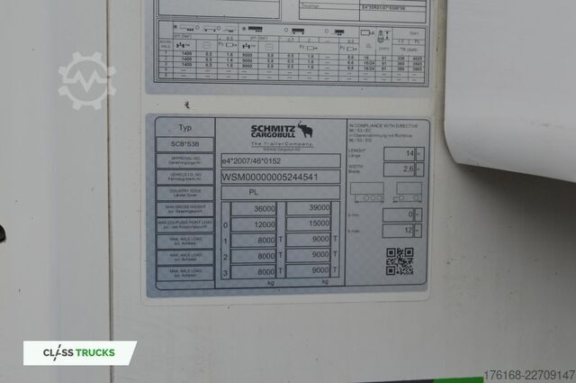 Frigorifik yarı römork SCHMITZ CARGOBULL SKO Double Deck FP 60 SLXi 300