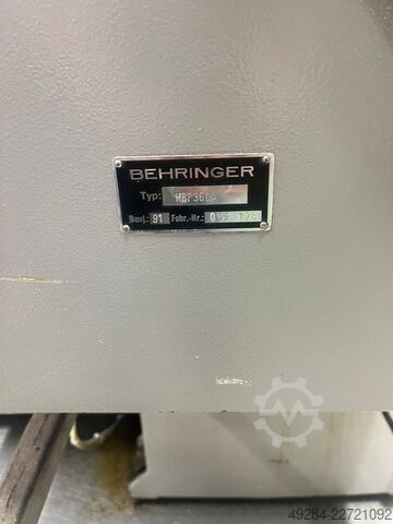 Band saw BEHRINGER HBP 360 A