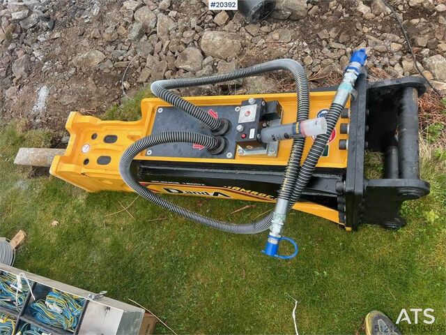 Kırıcı çekiç  Danda D&A150DX spike hammer (1231 kg) w/ s60 attac