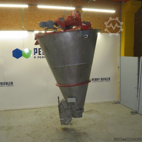 1000 liter Nautamix roestvrijstalen menger Nautamix MBX10