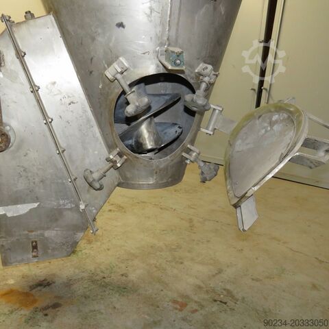 1000 liter Nautamix roestvrijstalen menger Nautamix MBX10