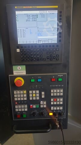 Centre d'usinage vertical DOOSAN T 3600D
