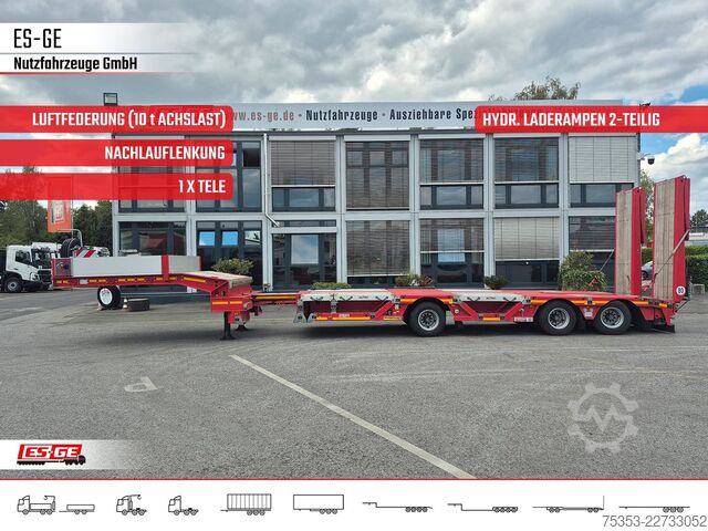 Dieplader oplegger FAYMONVILLE Multimax Satteltieflader (1+2) - nachlaufgelenkt