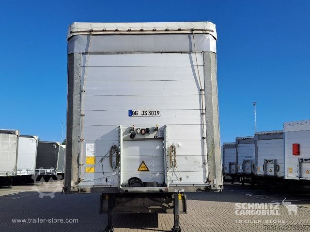 Nyitott ponyvás félpótkocsi Schmitz Cargobull Curtainsider Standard Getränke