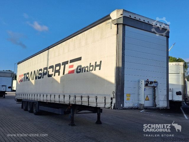 Nyitott ponyvás félpótkocsi Schmitz Cargobull Curtainsider Mega