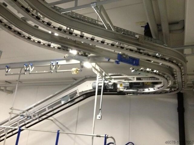 Hangend transportsysteem lineaire geleiding transport... Schönenberger OMNIFLO 6000