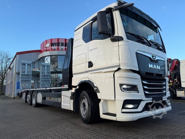 Autotransporter LKW MAN Baumaschinen-  Arbeitsbühnentransporter Rampen