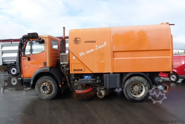 Sopmaskin / vägtjänst Mercedes-Benz 1820 K