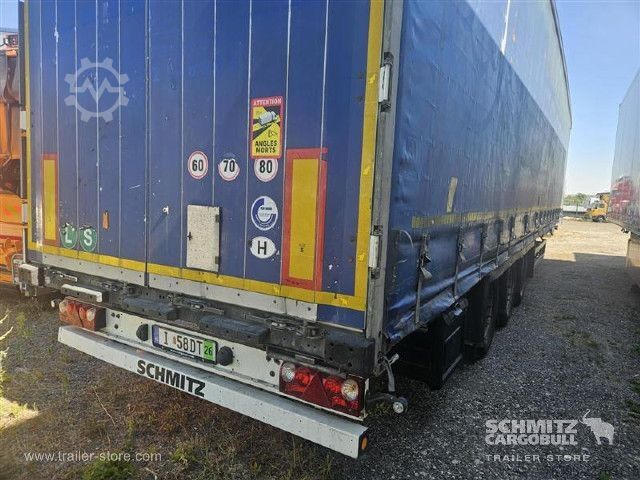 Otevřený návěs s plachtou Schmitz Cargobull Semitrailer Curtainsider Mega
