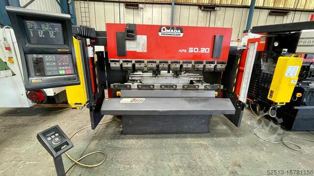 CNC 7-ASSIGE AFKANTPERS AMADA PROMCAM APX 50.20