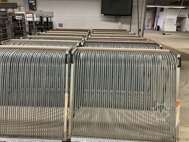 Fan trolley , Glass sorting trolley SMT Lager- und Transportsysteme