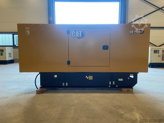 Agrégat CAT DE200GC - 200 kVA Stand-by Generator - DPX-18211
