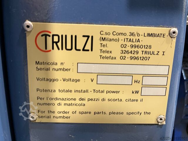 Macchina per il lavaggio del vetro Triulzi Glaswaschmaschine
