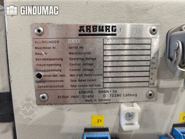 Arburg Allrounder 570 C 2000-675 Arburg Allrounder 570 C 2000-675