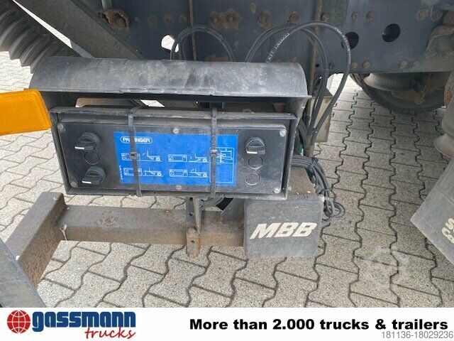Refrigerated truck Mercedes-Benz Atego 1323 L 4x2 Kühlkoffer, Carrier, Trennwand,