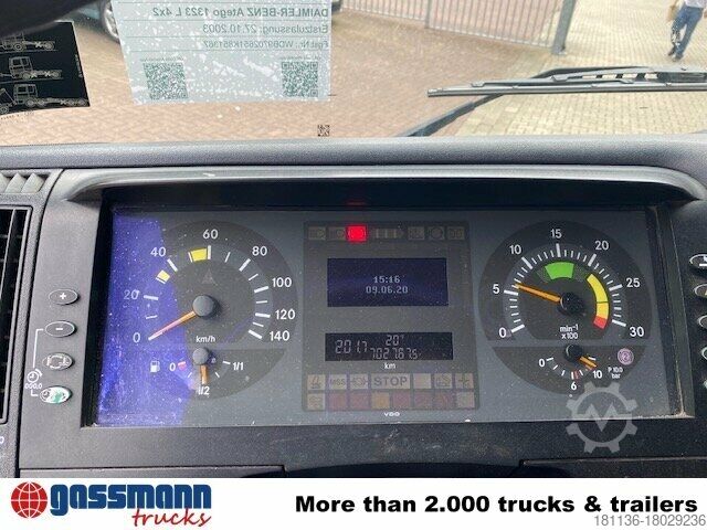 Refrigerated truck Mercedes-Benz Atego 1323 L 4x2 Kühlkoffer, Carrier, Trennwand,
