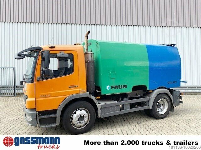 Οδοκαθαριστικό μηχάνημα Mercedes-Benz Atego 1524 L 4x2 Kehrmaschine FAUN Viajet