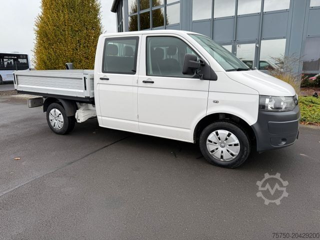 Pick-up bestelwagen VOLKSWAGEN VW T 5 2,0 TDI Doka AHK Klima 114 PS