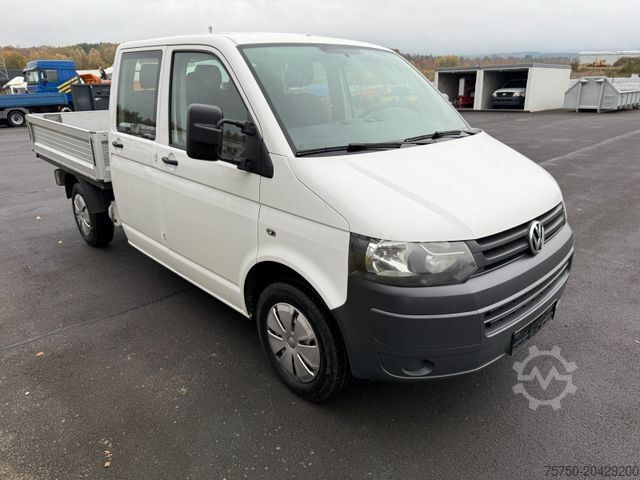 Pick-up bestelwagen VOLKSWAGEN VW T 5 2,0 TDI  Doka AHK Klima 114 PS