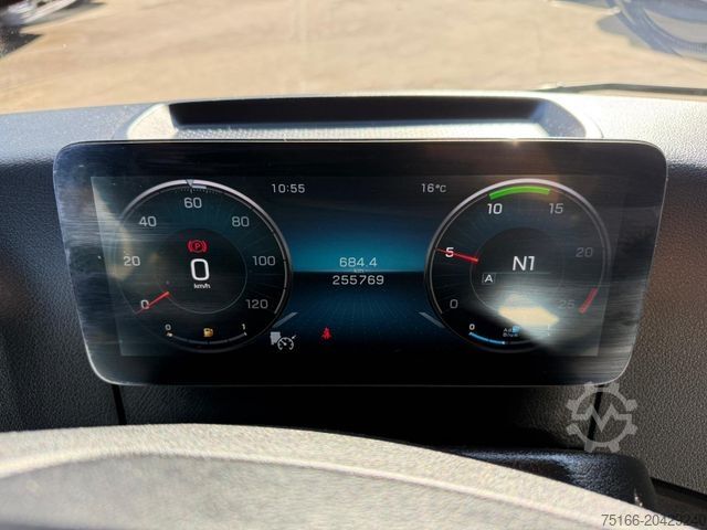 Camion cu platformă și prelată MERCEDES-BENZ ACTROS 2545 L Pritsche/Plane 7,10 m LBW 2 T*ADR