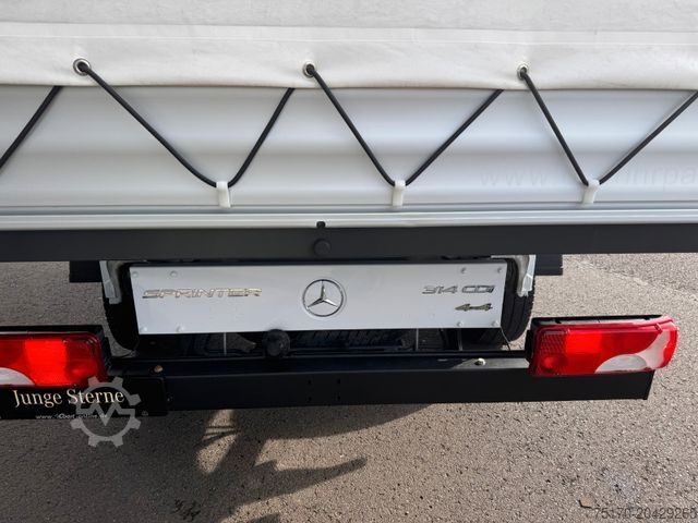 Pick-up van MERCEDES-BENZ Sprinter 314 CDI 4x4 DoKa 3665 Klima AHK