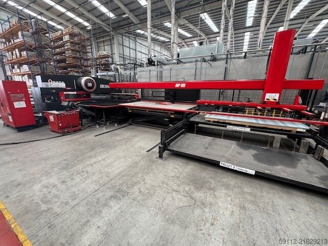 Laser cutting machine Amada EM2510 NT + MP 300