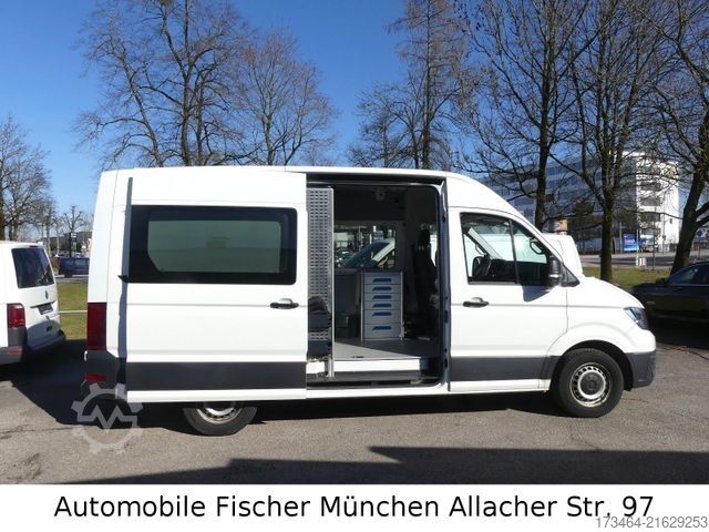 High top van VW Crafter Kasten 35 L2H2 4M*Sortimo*AHK 3t*LED*