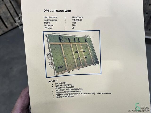 Spændebænk Trabo WSB33 2001 Trabo WSB33