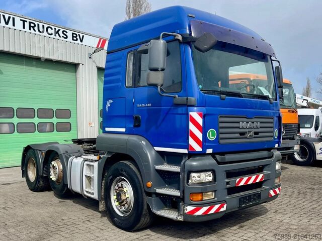 Heavy load MAN TGA 26.440 Manual gearbox, HYDRAULIC, PTO