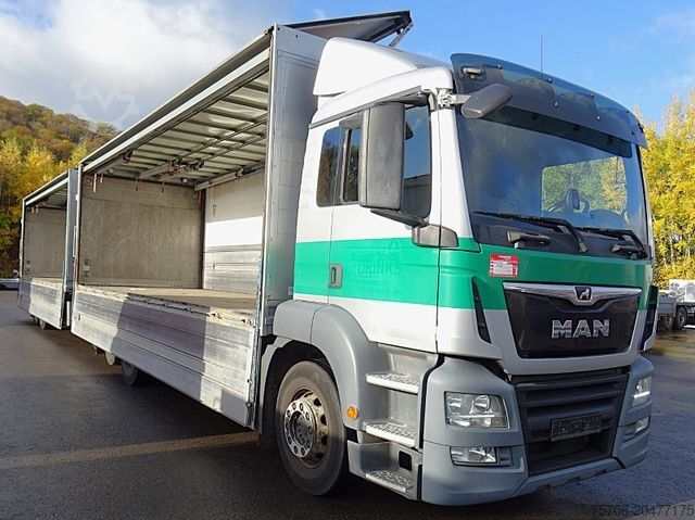 Beverage truck MAN 26.460 TGS*kpl Zug Schwenkwand*2x LBW*NLA*38 Pal