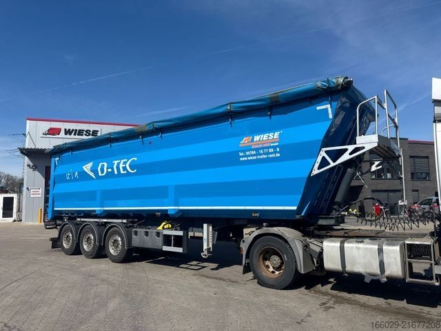 Tipper semitrailer D-TEC FL-3-S Stahl Kipper 57 m³