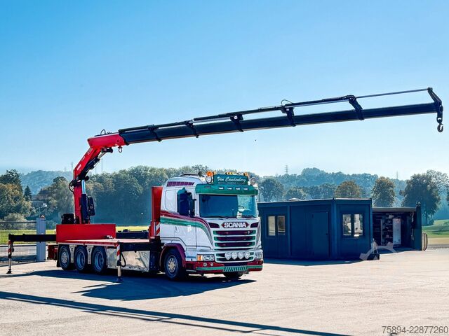 Autolaadkraan SCANIA G450 Platform 6,40 m FASSI F365 RA.2.26 + Funk