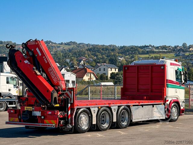 Autolaadkraan SCANIA G450 Platform 6,40 m FASSI F365 RA.2.26 + Funk