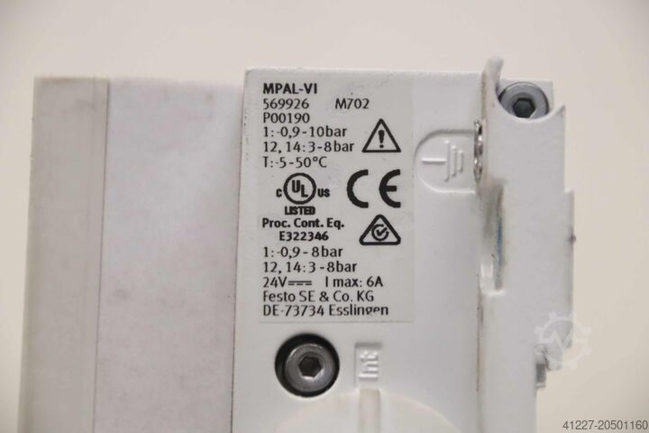 Ilhas de válvulas Festo MPAL-VI 569926