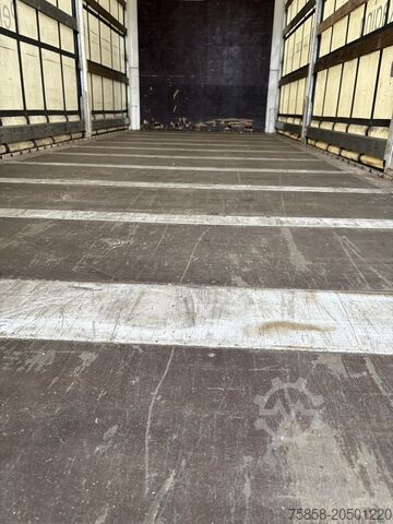 Swap body with flatbed & tarpaulin Krone Jumbo 7,82m 3m hoch Hubdach + Edscha