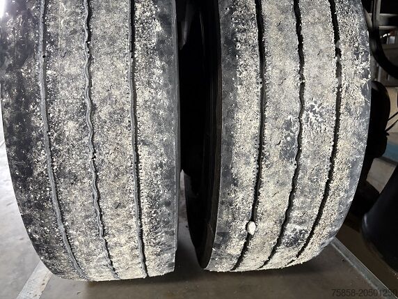 Trailer swap chassis ACKERMANN VERZINKT*langer Hub*17,5er Reifen