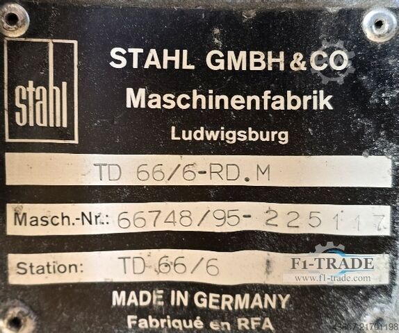 Máquina de plegado con hebilla redonda para pilas. Heidelberg Stahlfolder TD 66/6-4-4