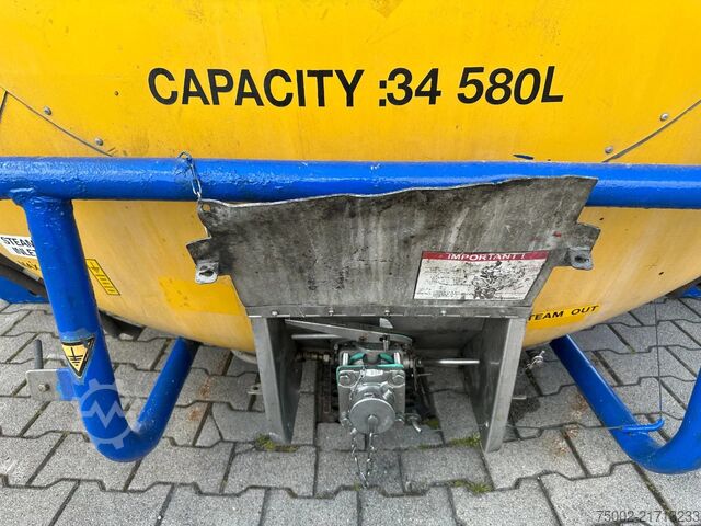 Tankcontainer UBH INTERNATIONAL 34.580L / 1-comp. / 4 BAFFLES / 20FT swapbody /...