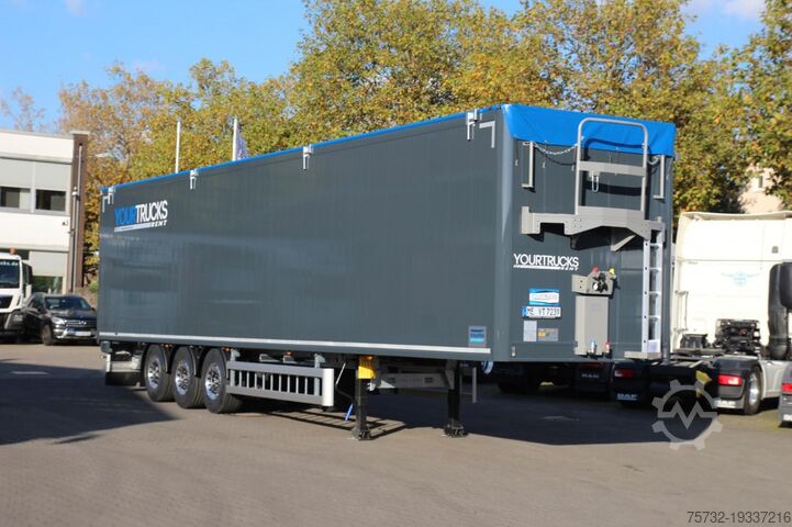 Sættevogn med walking floor knapen Walkingfloor Cargofloor 92m³ 10mmMiete Rent