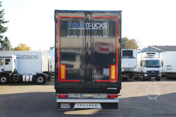 Sættevogn med walking floor knapen Walkingfloor Cargofloor 92m³ 10mmMiete Rent