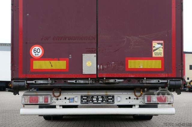 Semirremolque abierto con toldo KRONE Pritsche Plane XL MegaLiner BPW Edscha Bordwände