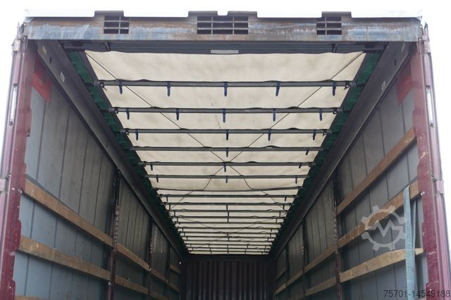 Semirremolque abierto con toldo KRONE Pritsche Plane XL MegaLiner BPW Edscha Bordwände