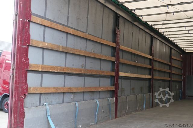 Semirremolque abierto con toldo KRONE Pritsche Plane XL MegaLiner BPW Edscha Bordwände
