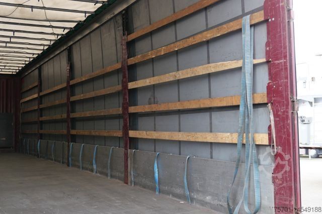 Semirremolque abierto con toldo KRONE Pritsche Plane XL MegaLiner BPW Edscha Bordwände